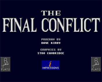 The Final Conflict - Screenshot - Game Title Image