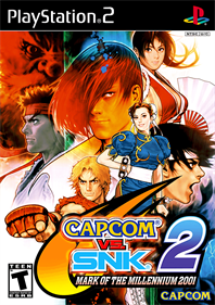 Capcom vs. SNK 2: Mark of the Millennium 2001 - Fanart - Box - Front Image