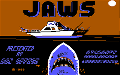 Jaws - Screenshot - Game Title Image