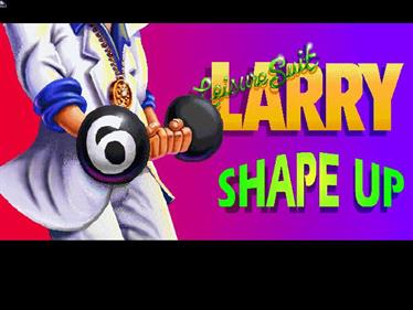 Leisure Suit Larry 6: Shape Up or Slip Out! - Screenshot - Game Title Image