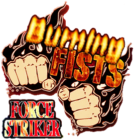Burning Fists: Force Striker - Clear Logo Image