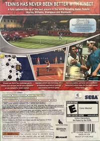 Virtua Tennis 4 - Box - Back Image