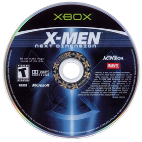 X-Men: Next Dimension - Disc Image