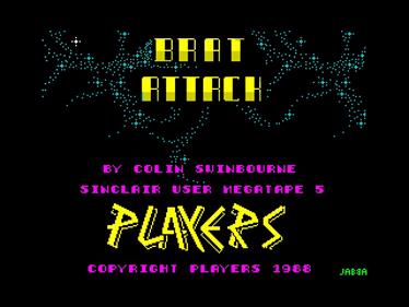 Brat Attack - Screenshot - Game Title Image