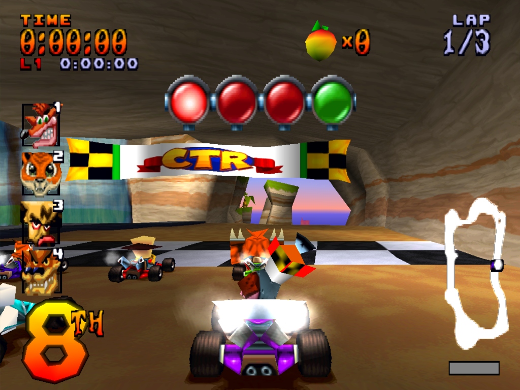 crash team racing ps1 iso