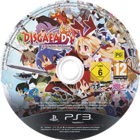 Disgaea D2: A Brighter Darkness - Disc Image
