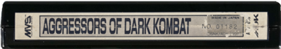 Aggressors of Dark Kombat - Cart - Front Image