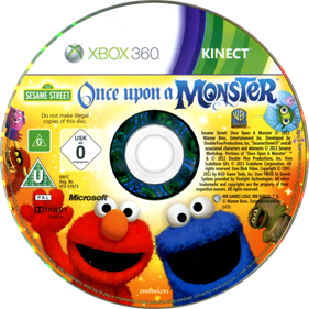 Sesame Street: Once Upon a Monster - Disc Image