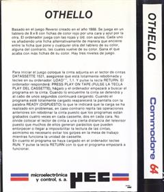 Othello (Microelectronica) - Box - Back Image