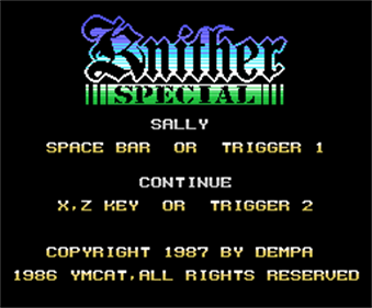 Knither Special - Screenshot - Game Title Image