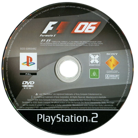Formula 1 06 - Disc Image