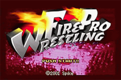 Fire Pro Wrestling - Screenshot - Game Title Image