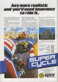 Super Cycle - Advertisement Flyer - Front Image