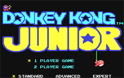 Donkey Kong Junior - Screenshot - Game Select