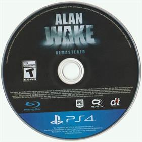 Alan Wake: Remastered - Disc Image