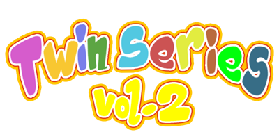 Twin Series 2: Oshare Princess 4 + Renai Uranai Daisakusen! + Renai Party Game: Sweet Heart - Clear Logo Image