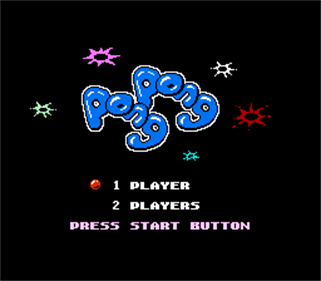 Pong Pong - Screenshot - Game Title Image