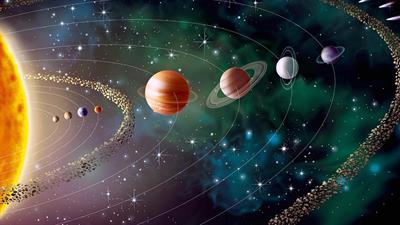 Visible Solar System - Fanart - Background Image