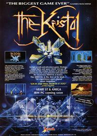 The Kristal - Advertisement Flyer - Front Image