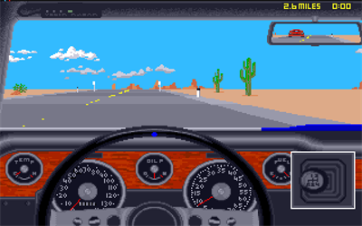 The Duel: Test Drive II Car Disk: The Muscle Cars - Screenshot - Gameplay Image