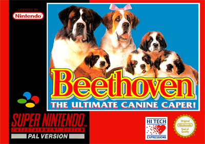 Beethoven: The Ultimate Canine Caper! - Box - Front Image