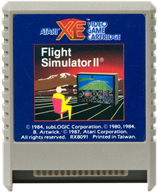 Flight Simulator II - Cart - Front Image