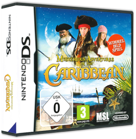 Mysterious Adventures in the Caribbean - Box - 3D Image