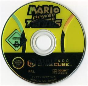 Mario Power Tennis - Disc Image