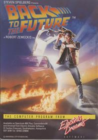 Back to the Future - Advertisement Flyer - Front