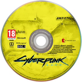 Cyberpunk 2077 - Disc Image