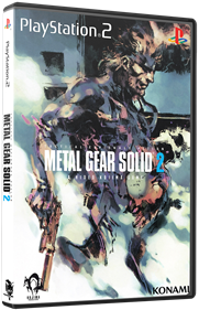 Metal Gear Solid 2: Sons of Liberty - Box - 3D Image