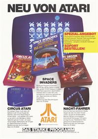 Circus Atari - Advertisement Flyer - Front Image