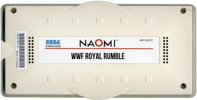 WWF Royal Rumble - Cart - 3D Image