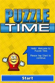 Puzzle Time - Screenshot - Game Title Image