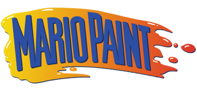 Mario Paint - Clear Logo Image