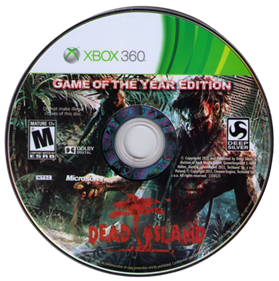 Dead Island: Game of the Year Edition - Disc Image