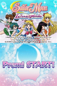 Sailor Moon: La Luna Splende - Screenshot - Game Title Image