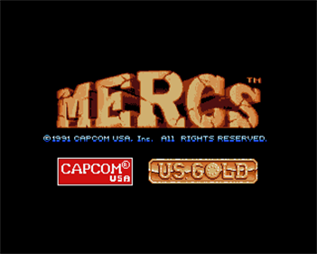 Mercs - Screenshot - Game Title Image