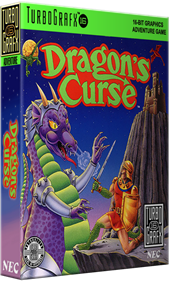 Dragon's Curse - Box - 3D Image