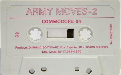 Army Moves - Cart - Back Image