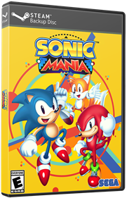 Sonic Mania - Box - 3D Image
