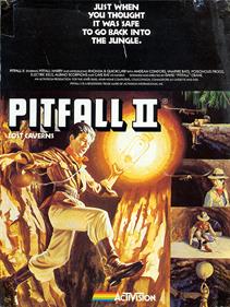 Pitfall II: Lost Caverns - Advertisement Flyer - Front Image