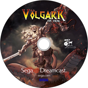 Völgarr the Viking - Fanart - Disc Image