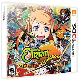 Etrian Mystery Dungeon - Box - 3D Image