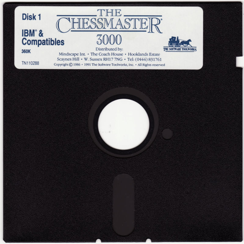 Softwork Toolworks - The Chessmaster 3000 - 1991 