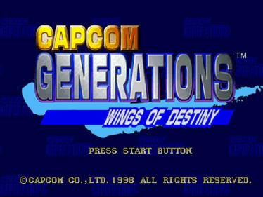 Capcom Generations - Screenshot - Game Title Image