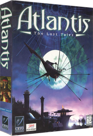 Atlantis: The Lost Tales - Box - 3D Image