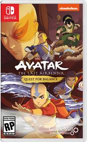 Avatar: The Last Airbender: Quest For Balance - Box - Front - Reconstructed Image