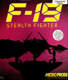 F-19 Stealth Fighter - Box - Front Image