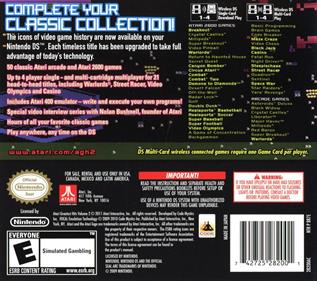 Atari Greatest Hits: Volume 2 - Box - Back Image